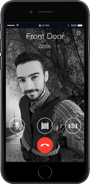interfone com camera