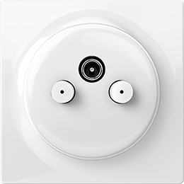inteligentná elektrická zásuvka TV-SAT Outlet
